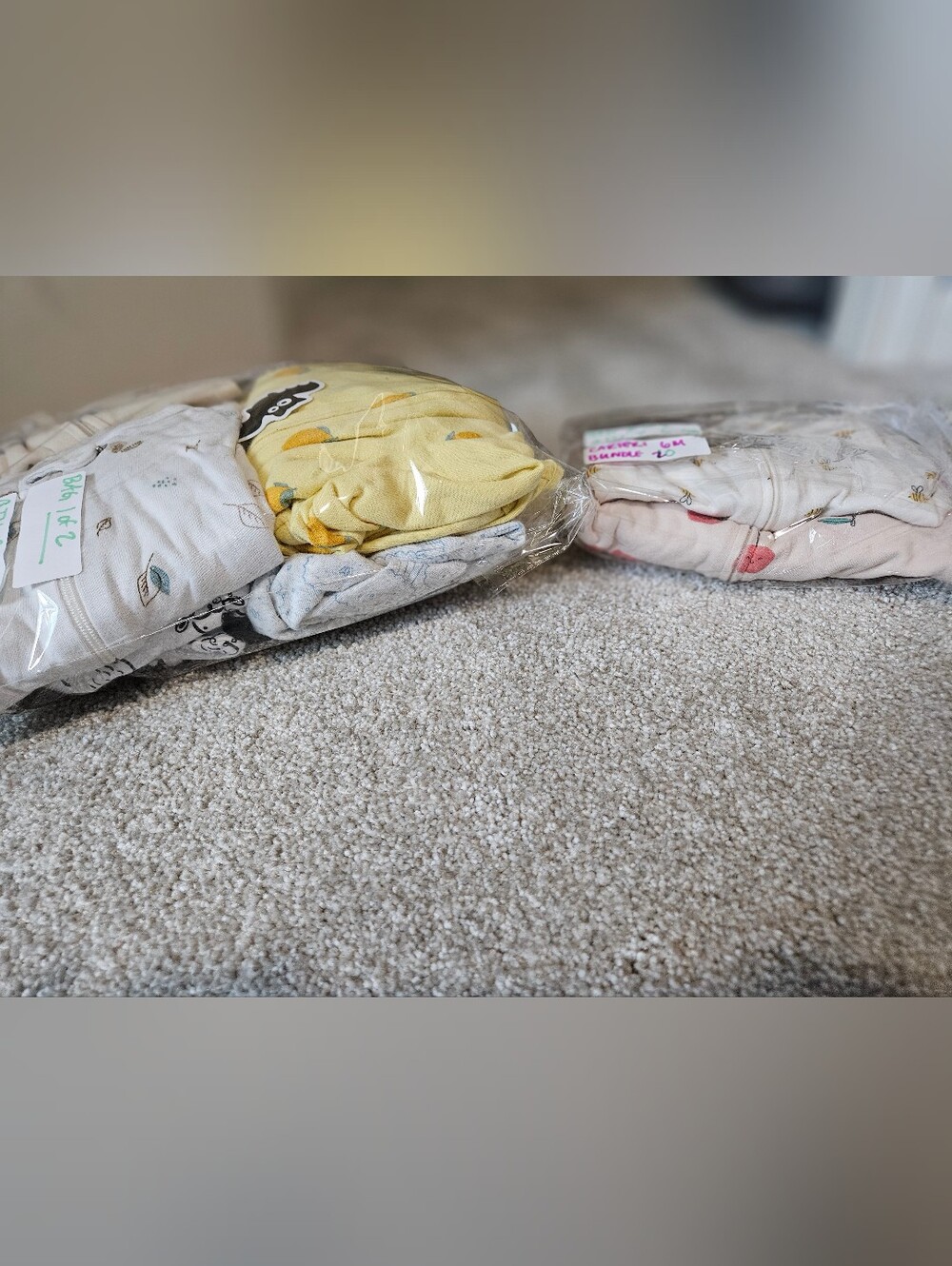 Carters (9) & Wonder Nation (1) BUNDLE OF 10 PAJAMAS 6-9M - Picture 11 of 13